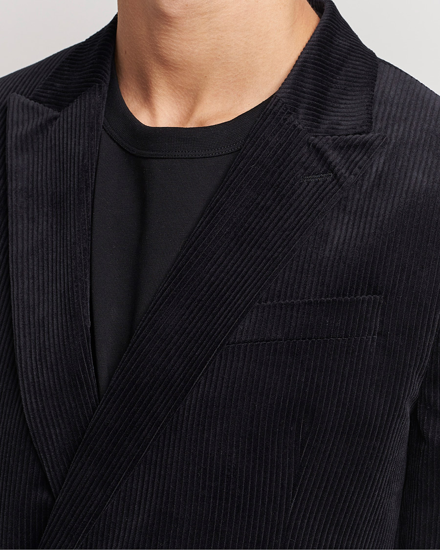 Herr | Kavajer | J.Lindeberg | Dries Corduroy Blazer Black