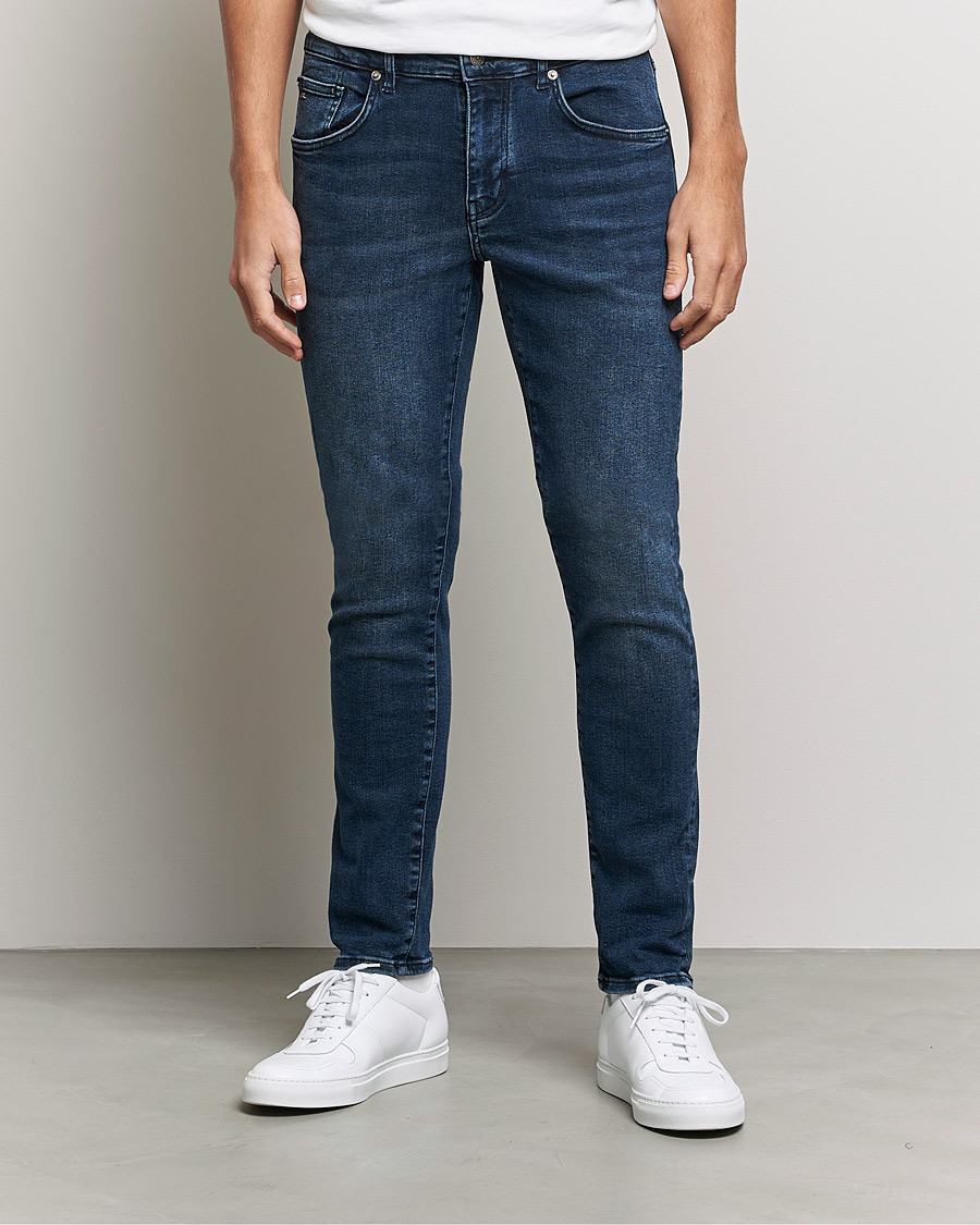Herr | Jeans | J.Lindeberg | Jay Active Jeans Blue Black