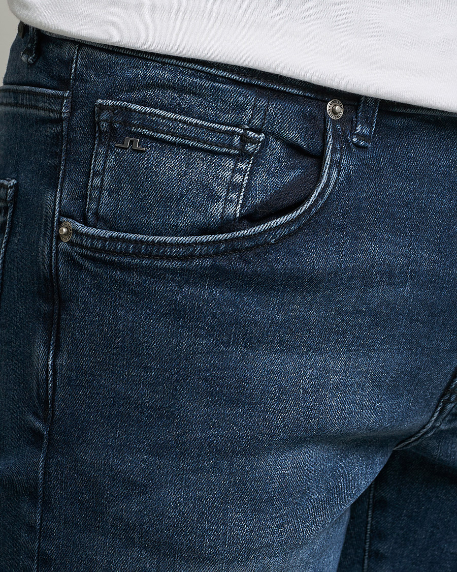 Herr | Jeans | J.Lindeberg | Jay Active Jeans Blue Black