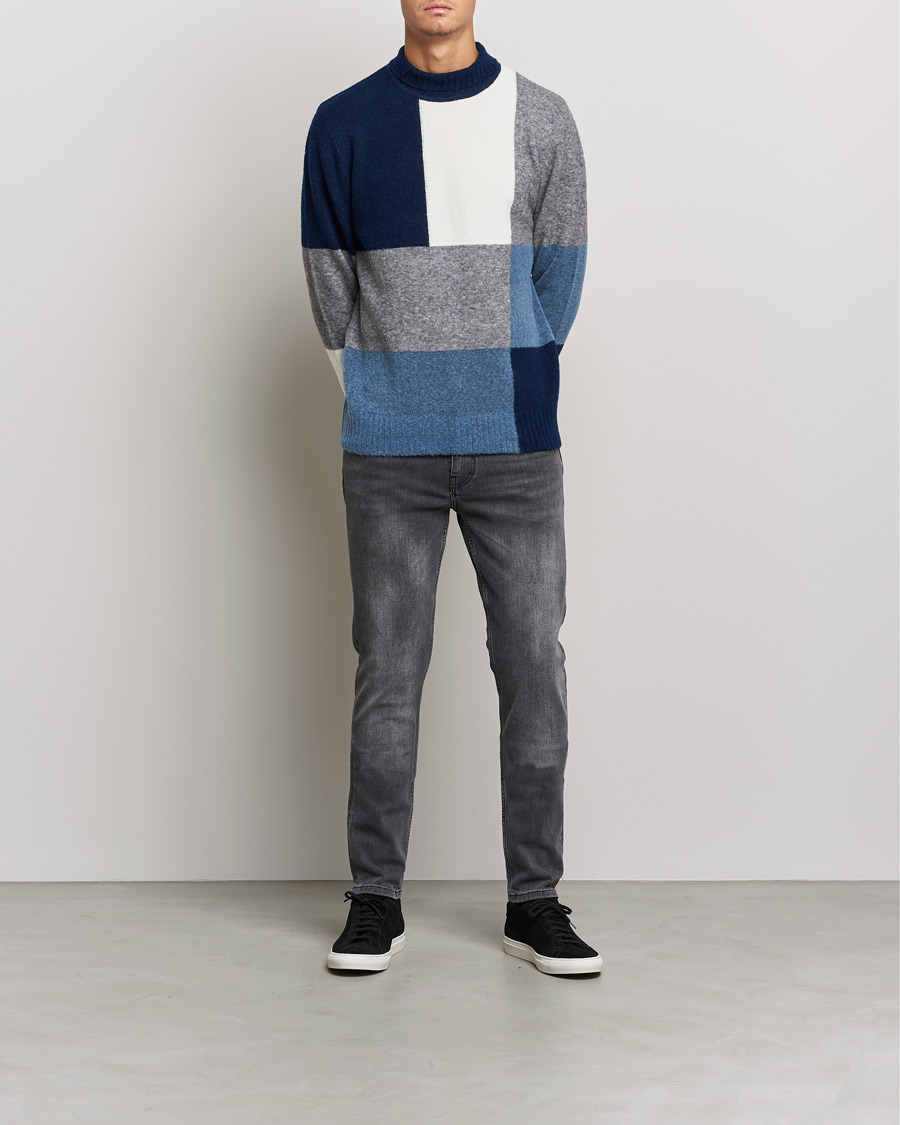 Herr | Jeans | J.Lindeberg | Jay Slate Stretched Washed Jeans Grantie