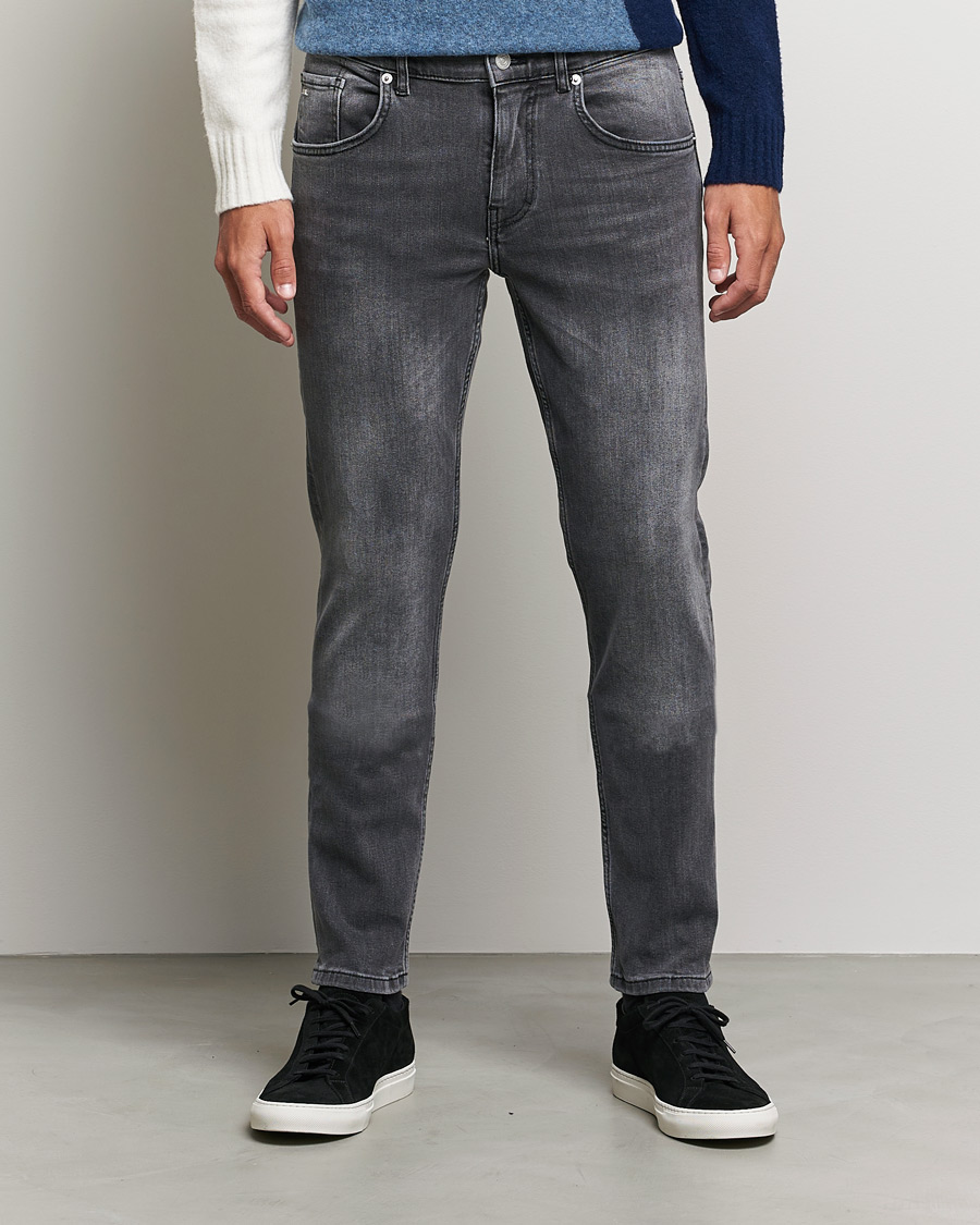 Herr | Jeans | J.Lindeberg | Jay Slate Stretched Washed Jeans Grantie