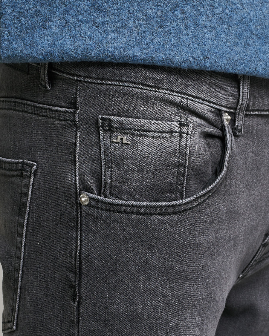 Herr | Jeans | J.Lindeberg | Jay Slate Stretched Washed Jeans Grantie