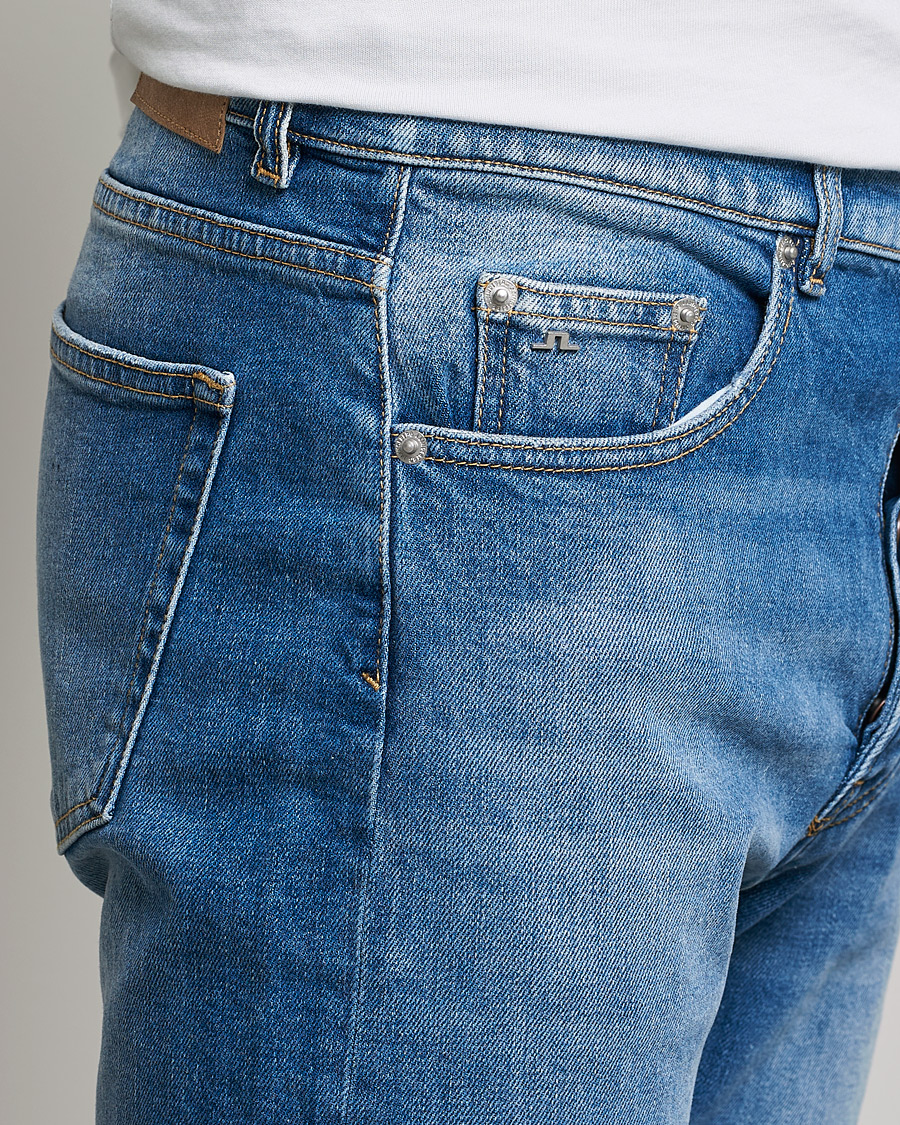 Herr | Jeans | J.Lindeberg | Cody Vintage Wash Jeans Light Blue