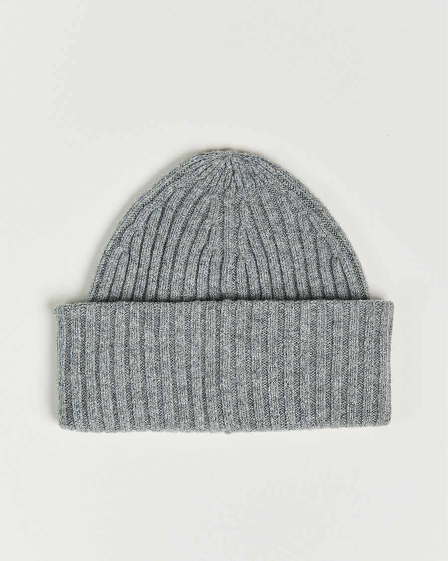 Herr | J.Lindeberg Jive Wool Beanie Grey Melange | J.Lindeberg | Jive Wool Beanie Grey Melange