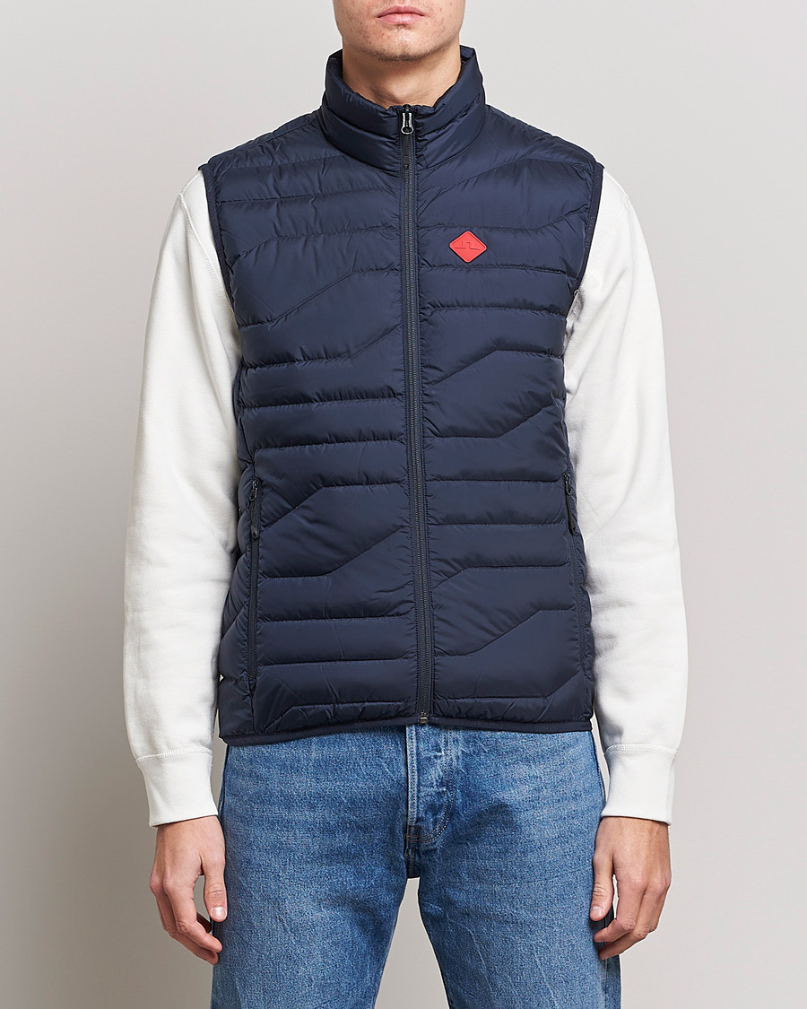Herr | Jackor | J.Lindeberg | Cliff Light Down Vest Navy