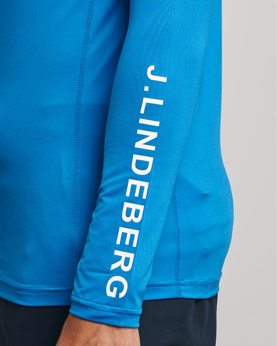 Herr | T-Shirts | J.Lindeberg | Aello Soft Compression T-Shirt Directoire Blue