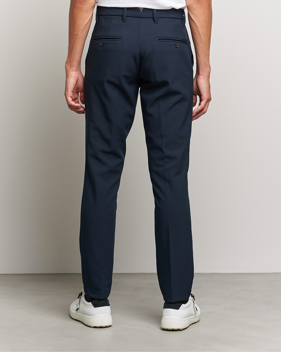 Herr | Byxor | J.Lindeberg | Ellot Bonded Fleece Pants Navy