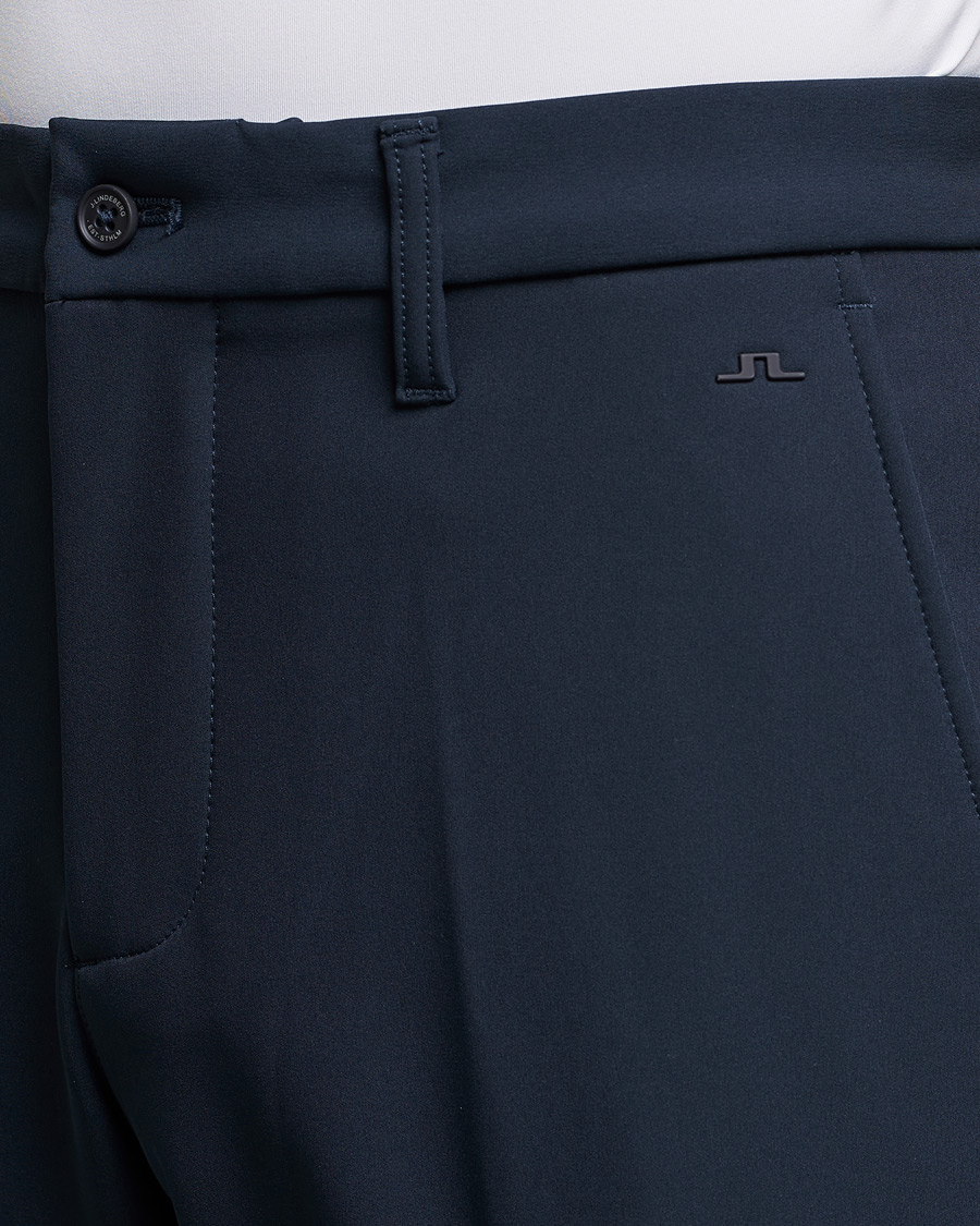 Herr | Byxor | J.Lindeberg | Ellot Bonded Fleece Pants Navy