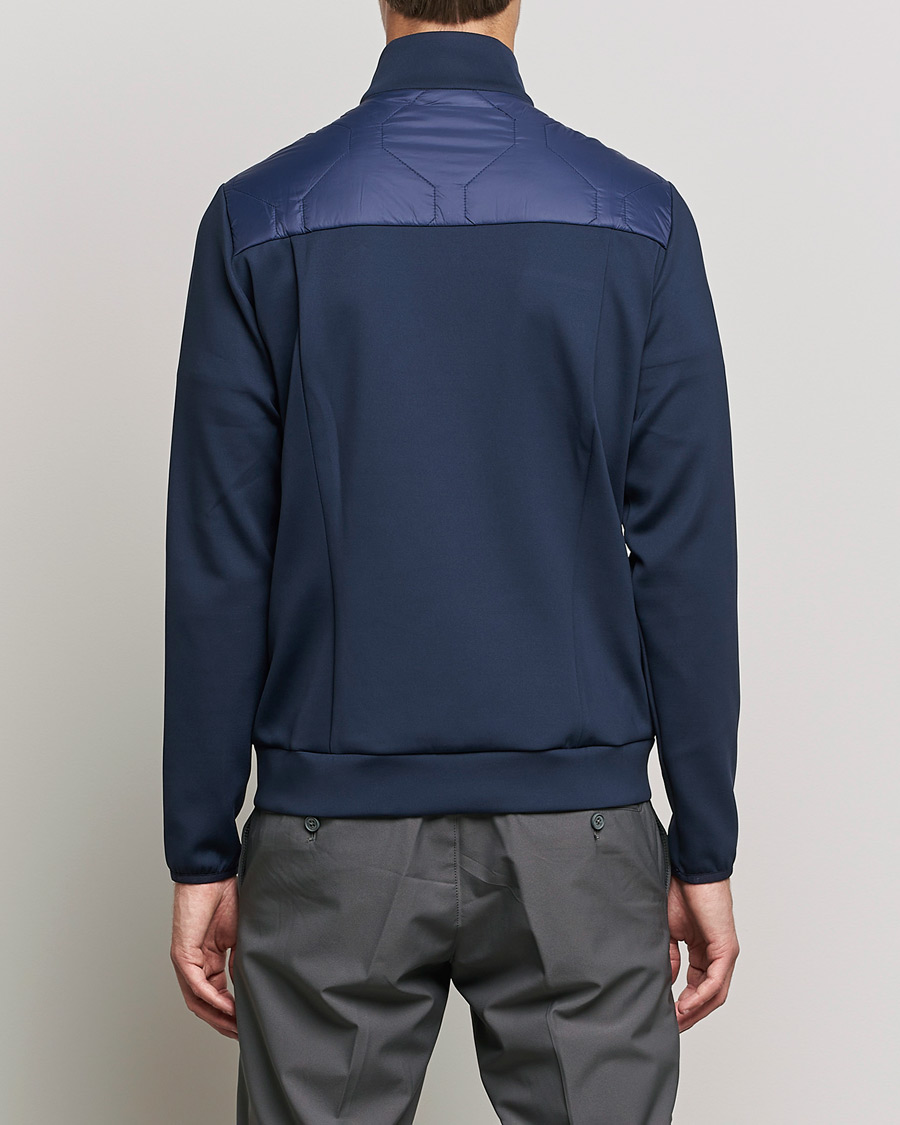 Herr | Jackor | J.Lindeberg | Quilted Hybrid Jacket Navy