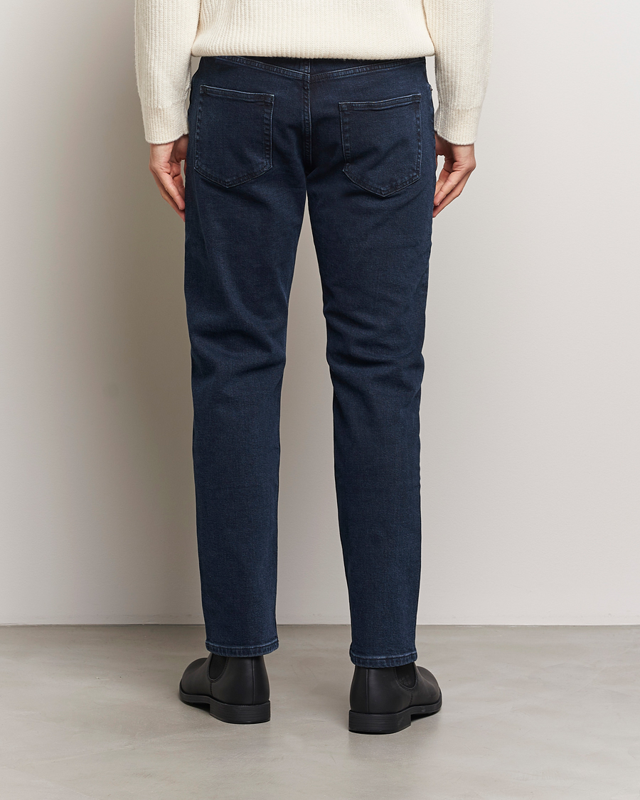 Herr | Byxor | Jeanerica | TM005 Tapered Jeans Blue Black
