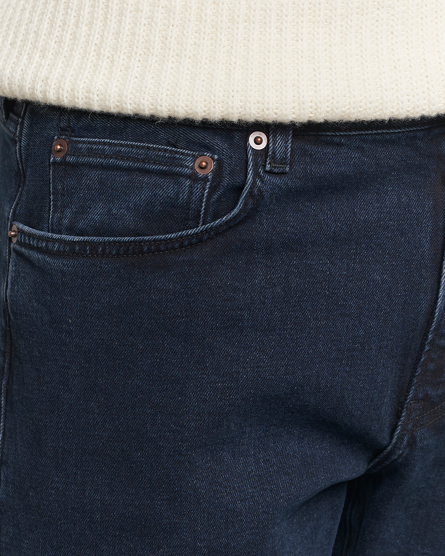 Herr | Byxor | Jeanerica | TM005 Tapered Jeans Blue Black
