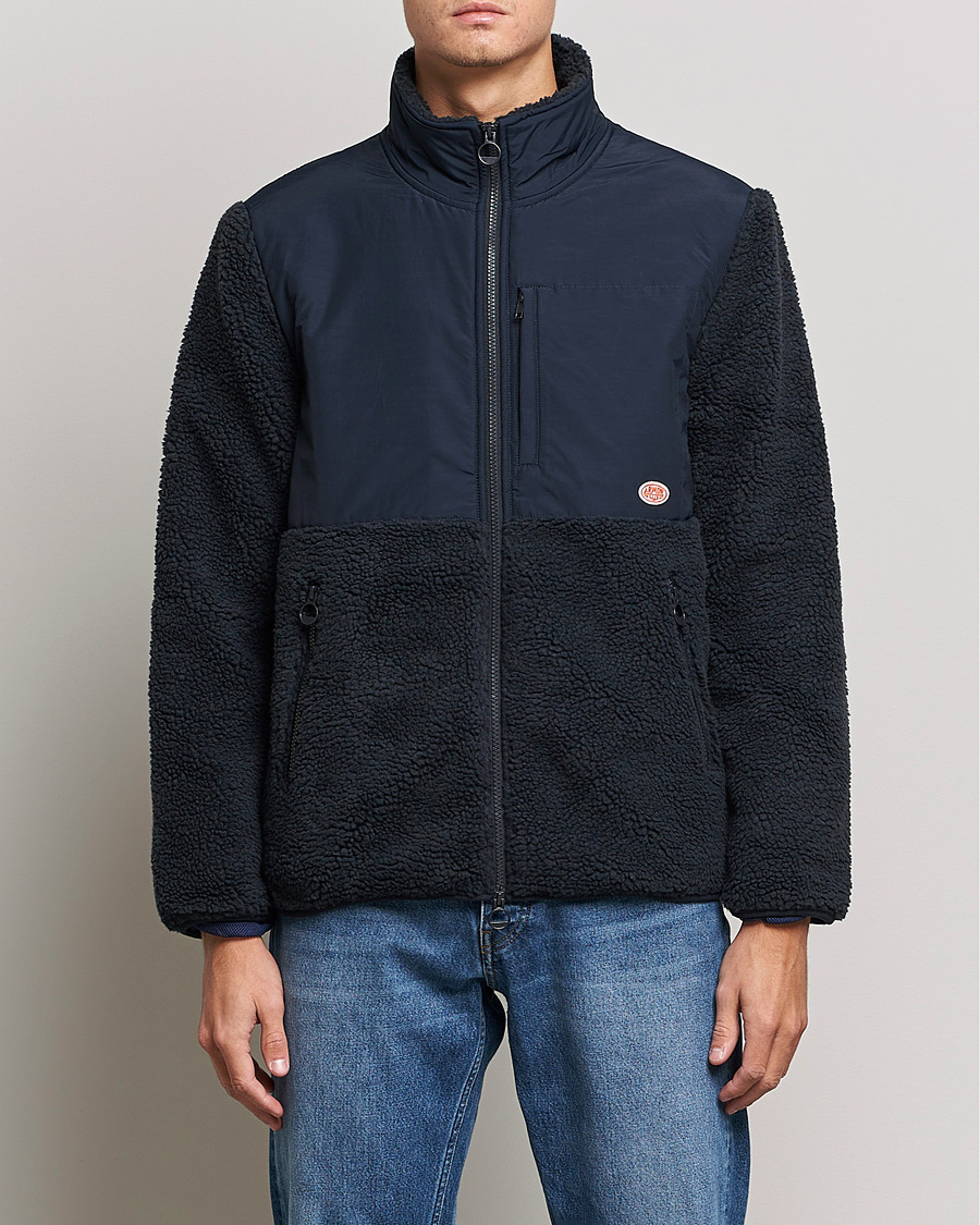 Herr | Tröjor | Armor-lux | Sherpa Fleece Jacket Navy