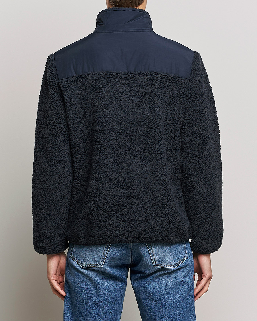 Herr | Tröjor | Armor-lux | Sherpa Fleece Jacket Navy