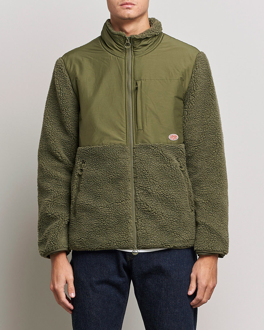 Herr | Tröjor | Armor-lux | Sherpa Fleece Jacket Miltary