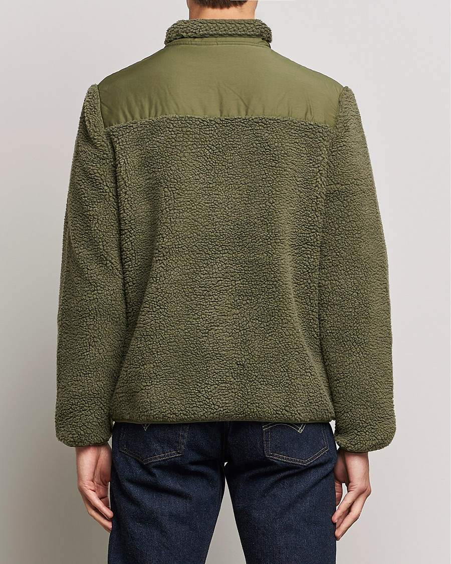 Herr | Tröjor | Armor-lux | Sherpa Fleece Jacket Miltary