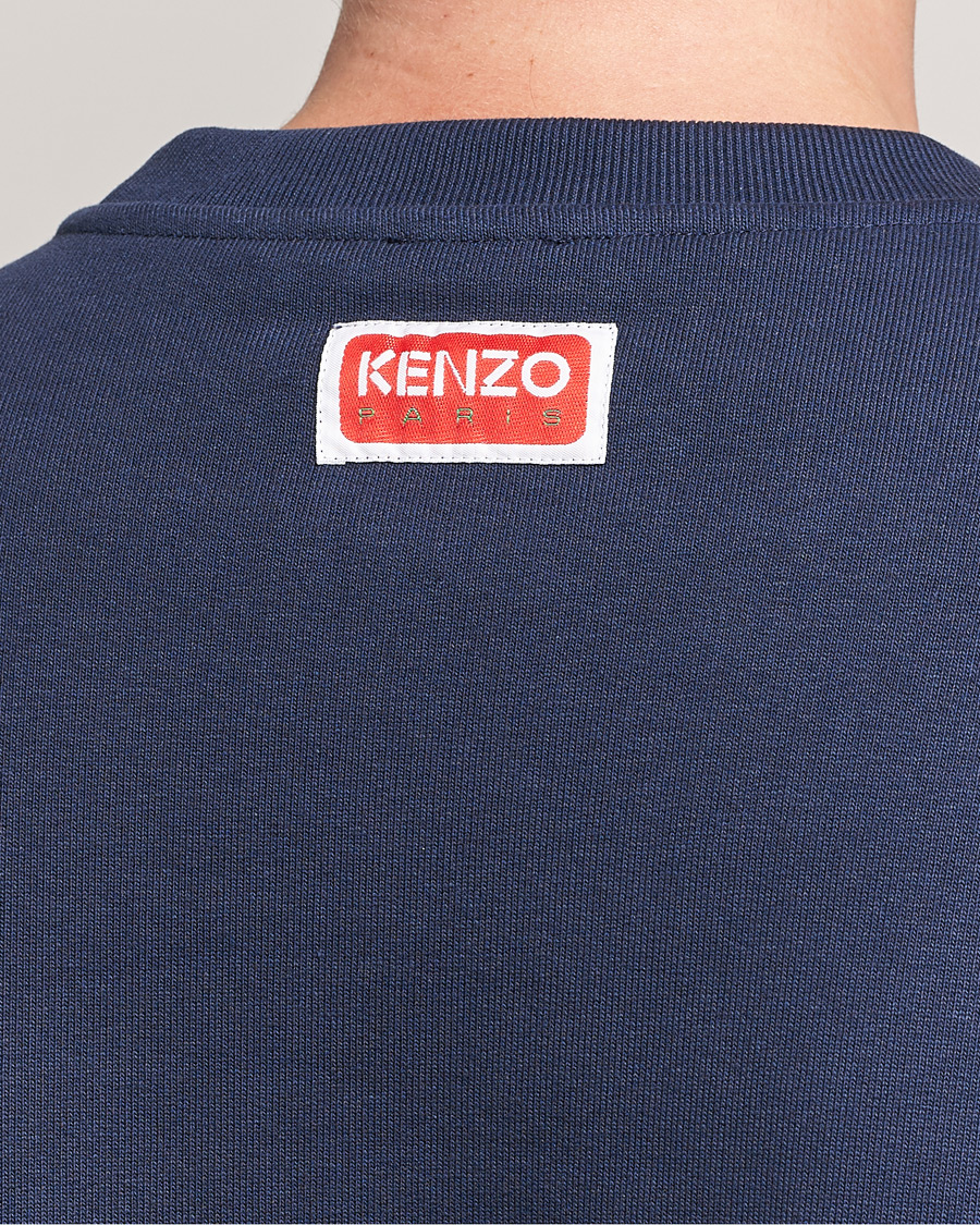 Herr | Tröjor | KENZO | Logo Classic Sweatshirt Midnight Blue