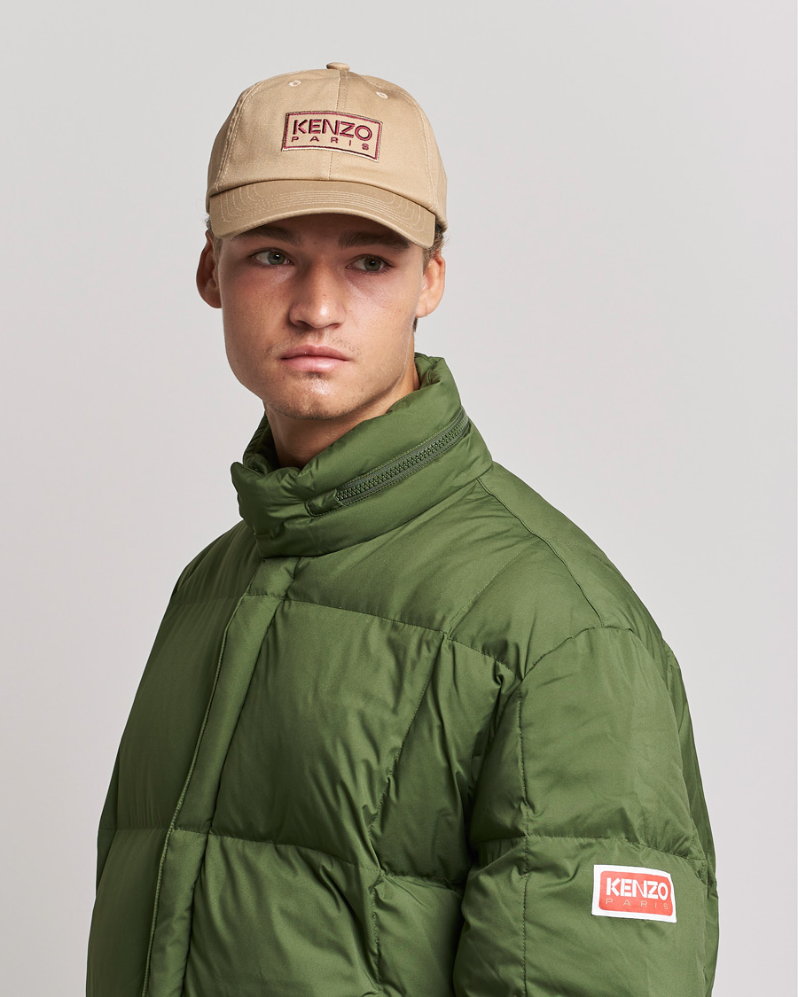 Herr | KENZO Logo Cap Beige | KENZO | Logo Cap Beige