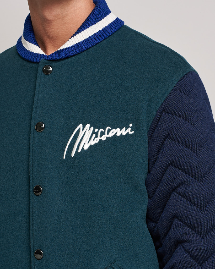 Herr | Jackor | Missoni | Varsity Jacket Navy
