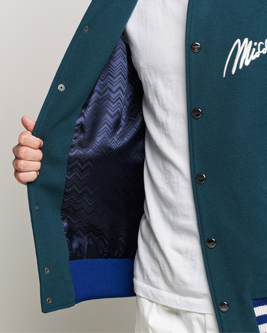 Herr | Jackor | Missoni | Varsity Jacket Navy