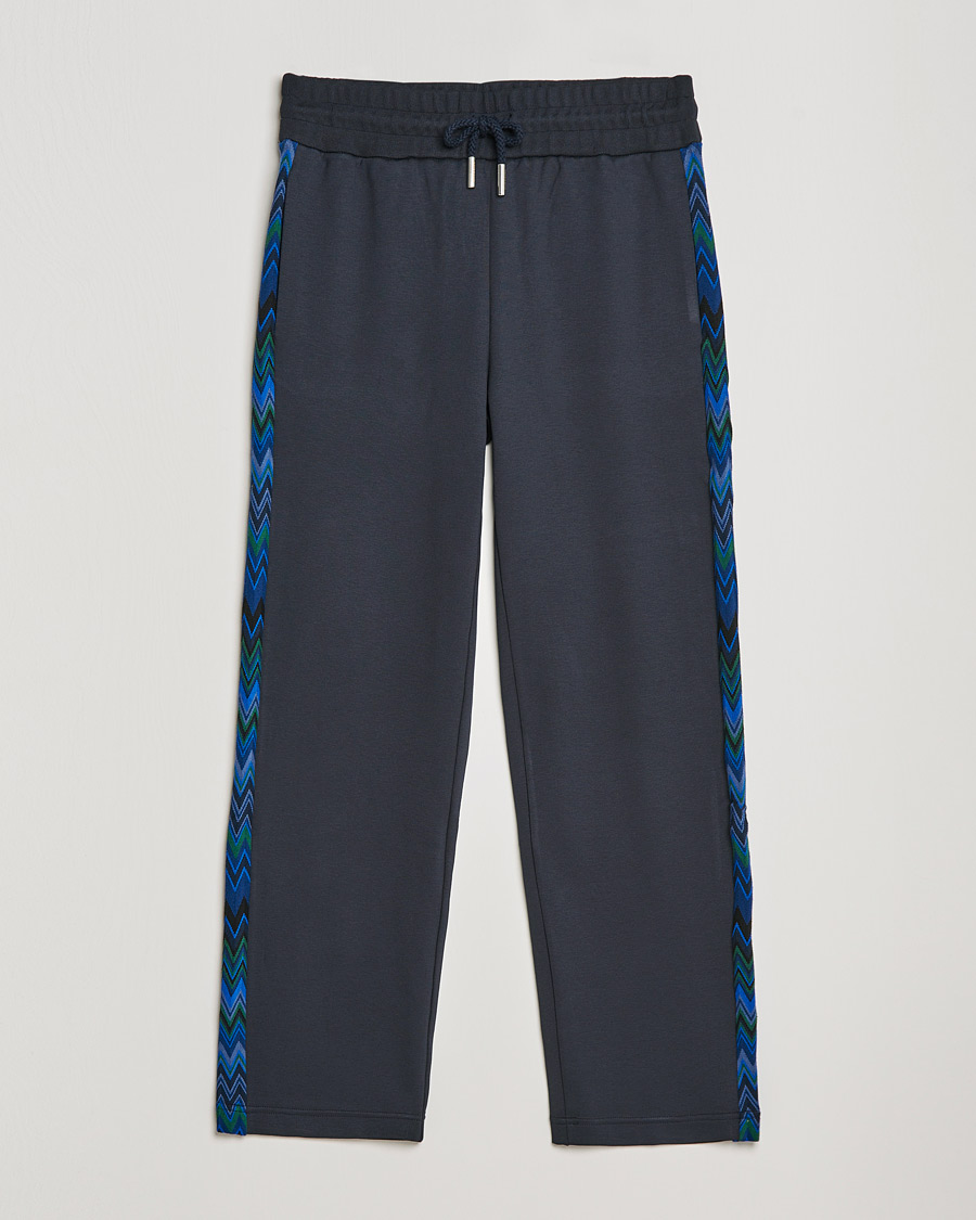 Herr | Byxor | Missoni | Chevron Track Pants Navy