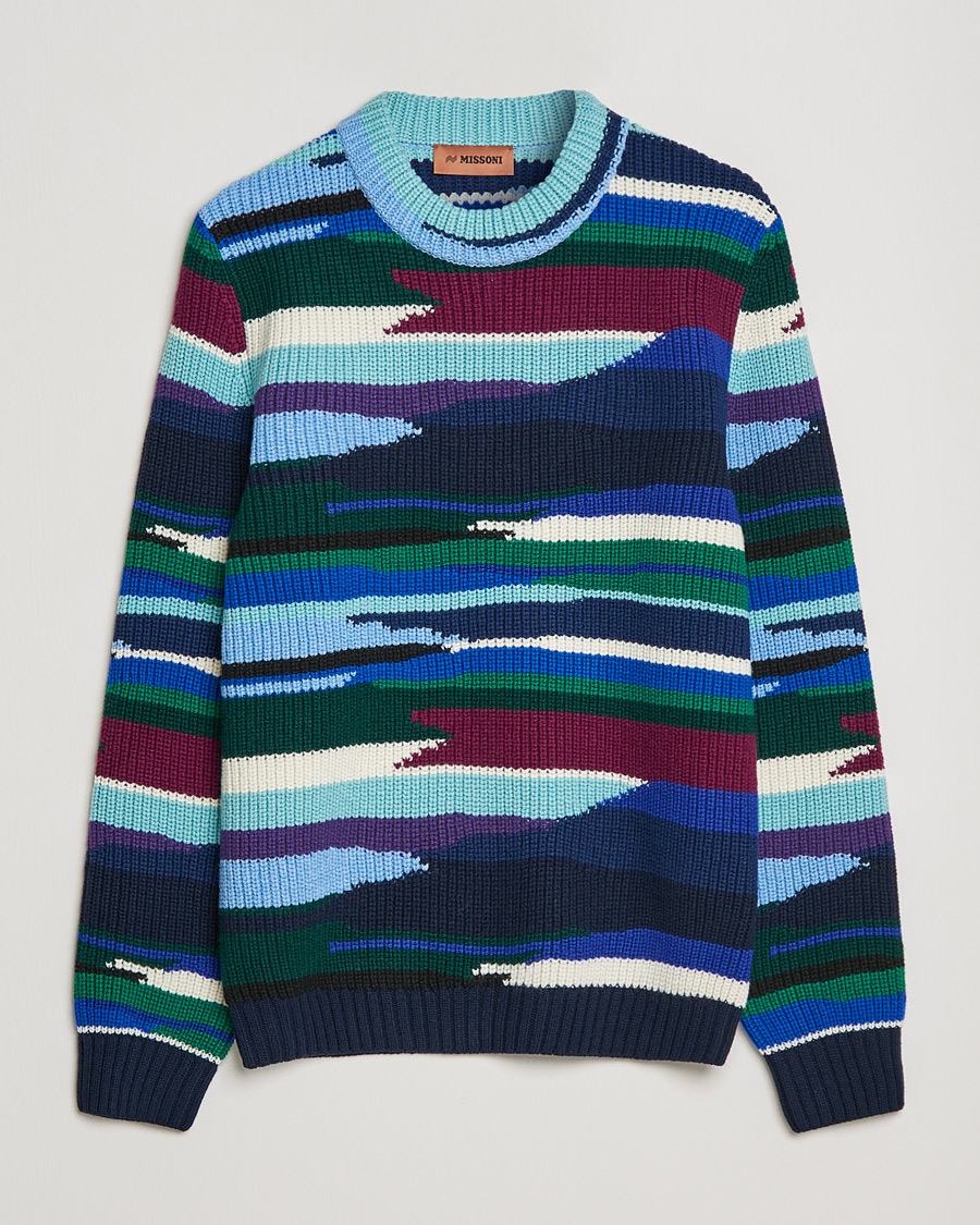 Herr | Tröjor | Missoni | Macro Fiammato Sweater Multi