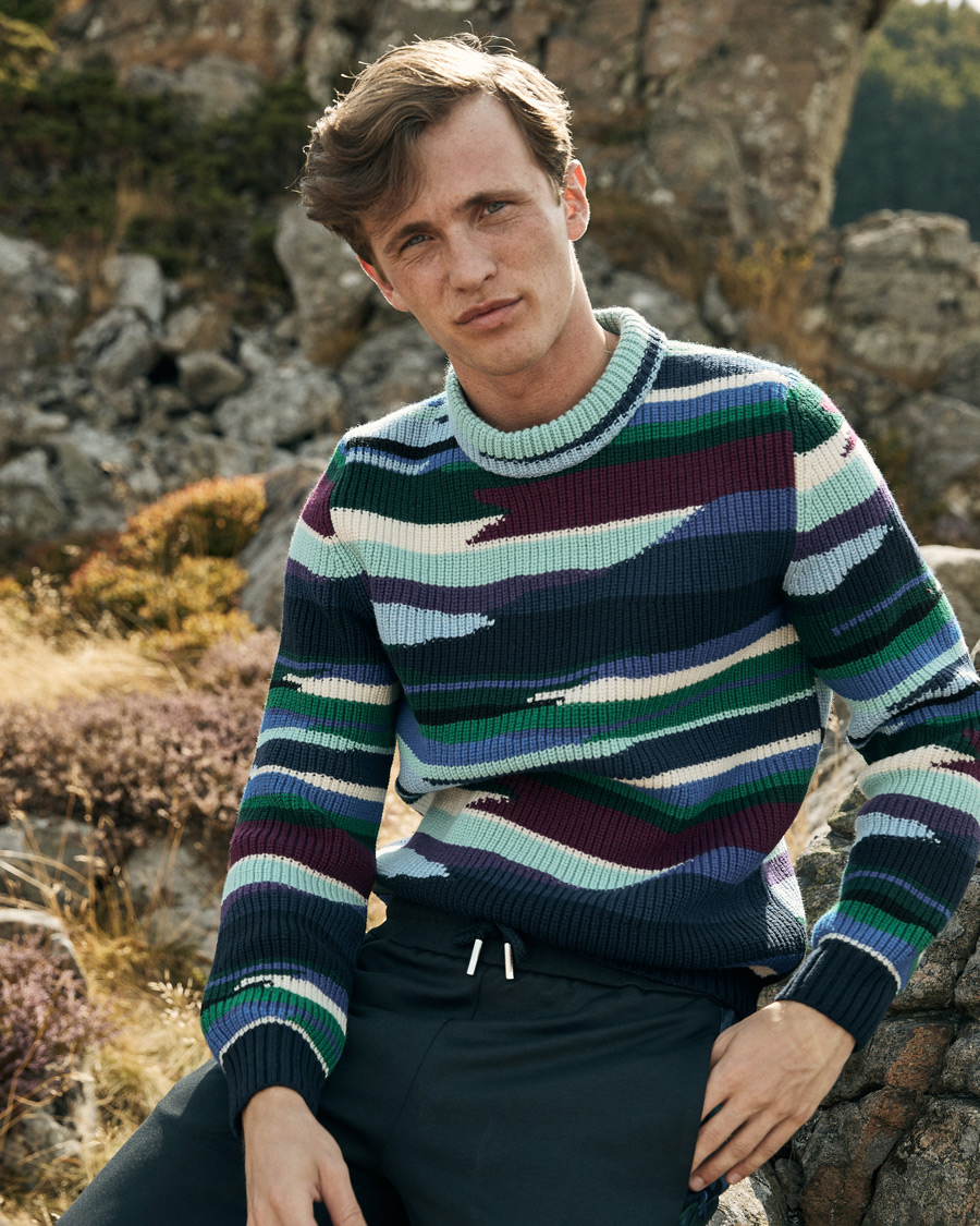 Herr | Tröjor | Missoni | Macro Fiammato Sweater Multi