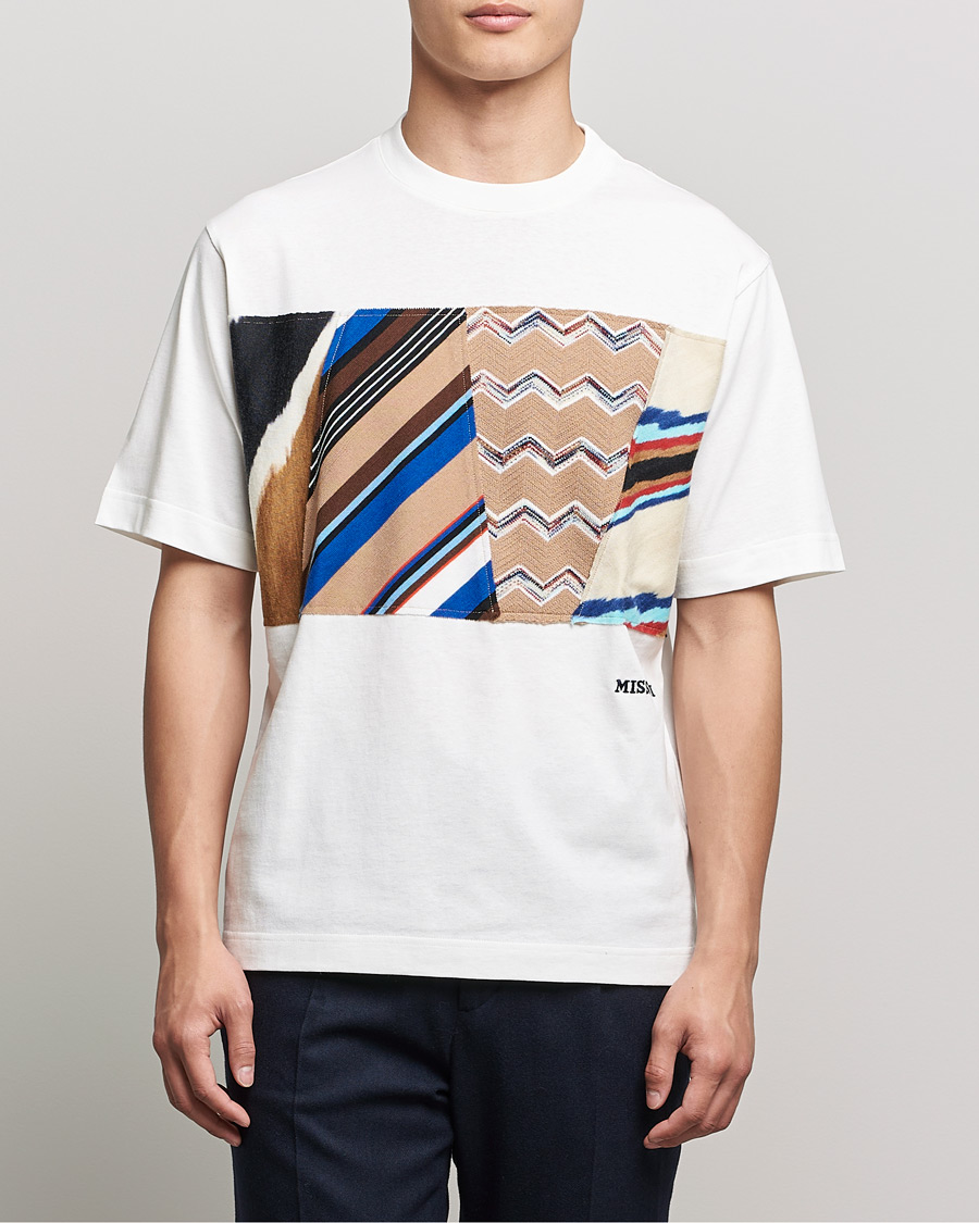 Herr | Missoni | Missoni | Patchwork T-Shirt White