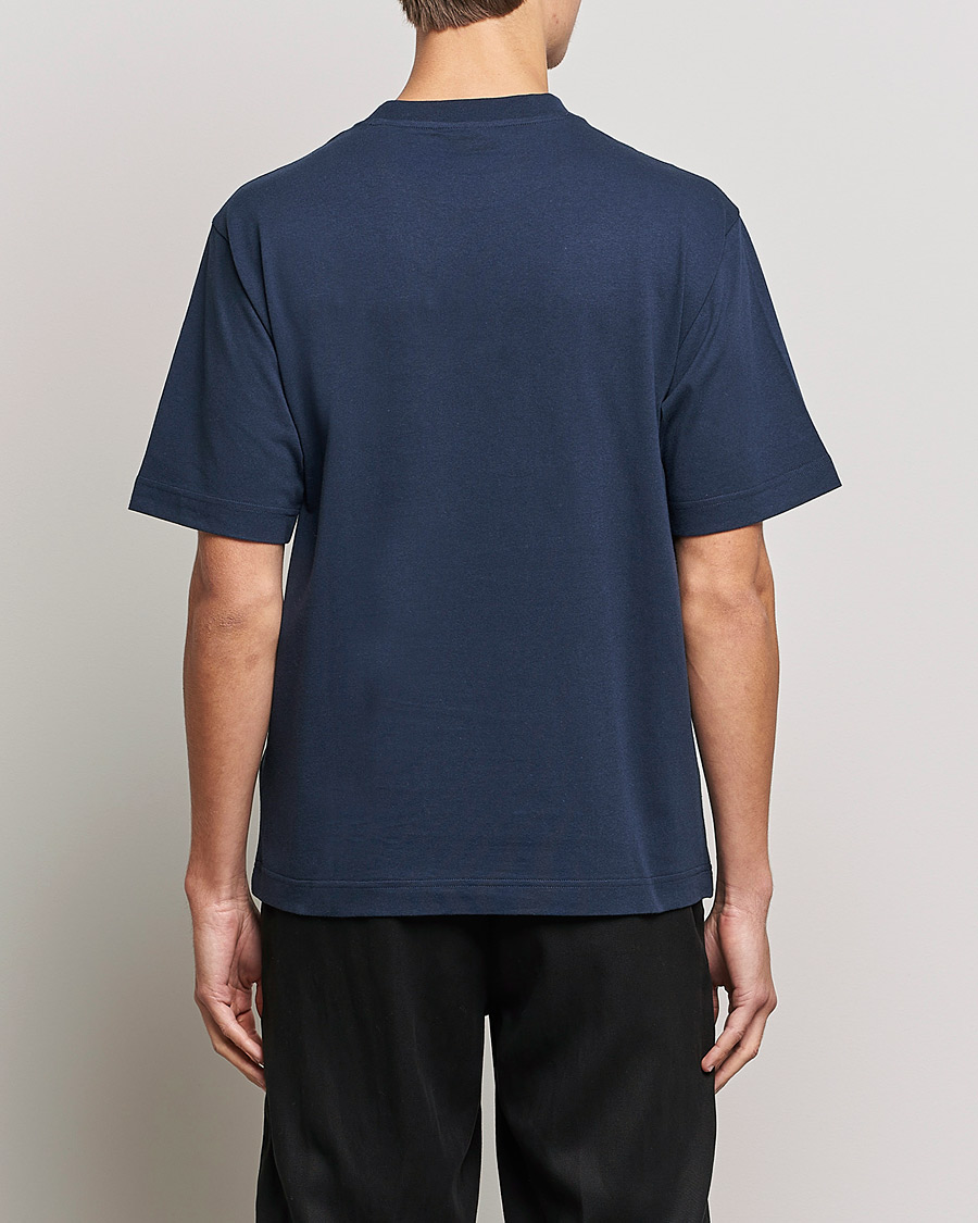 Herr | T-Shirts | Missoni | Embroidered Logo T-Shirt Dark Blue
