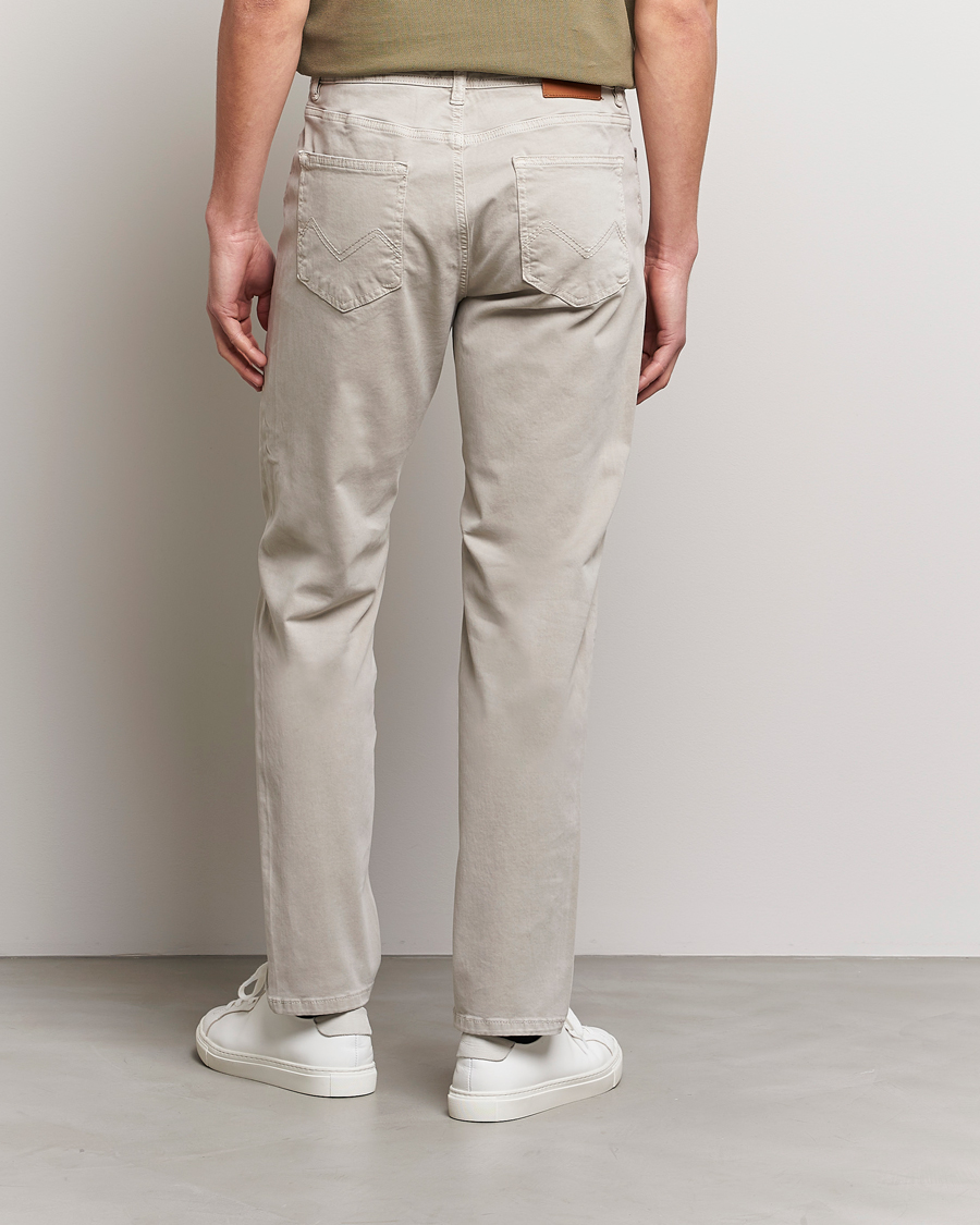 Herr | Byxor | Morris | James Brushed Chinos Khaki