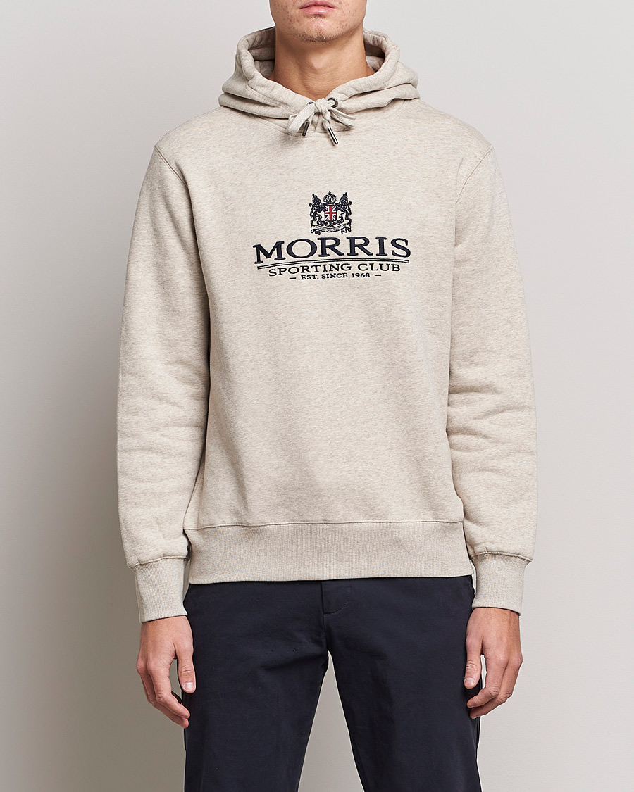 Herr | Morris | Morris | Trevor Logo Hoodie Khaki