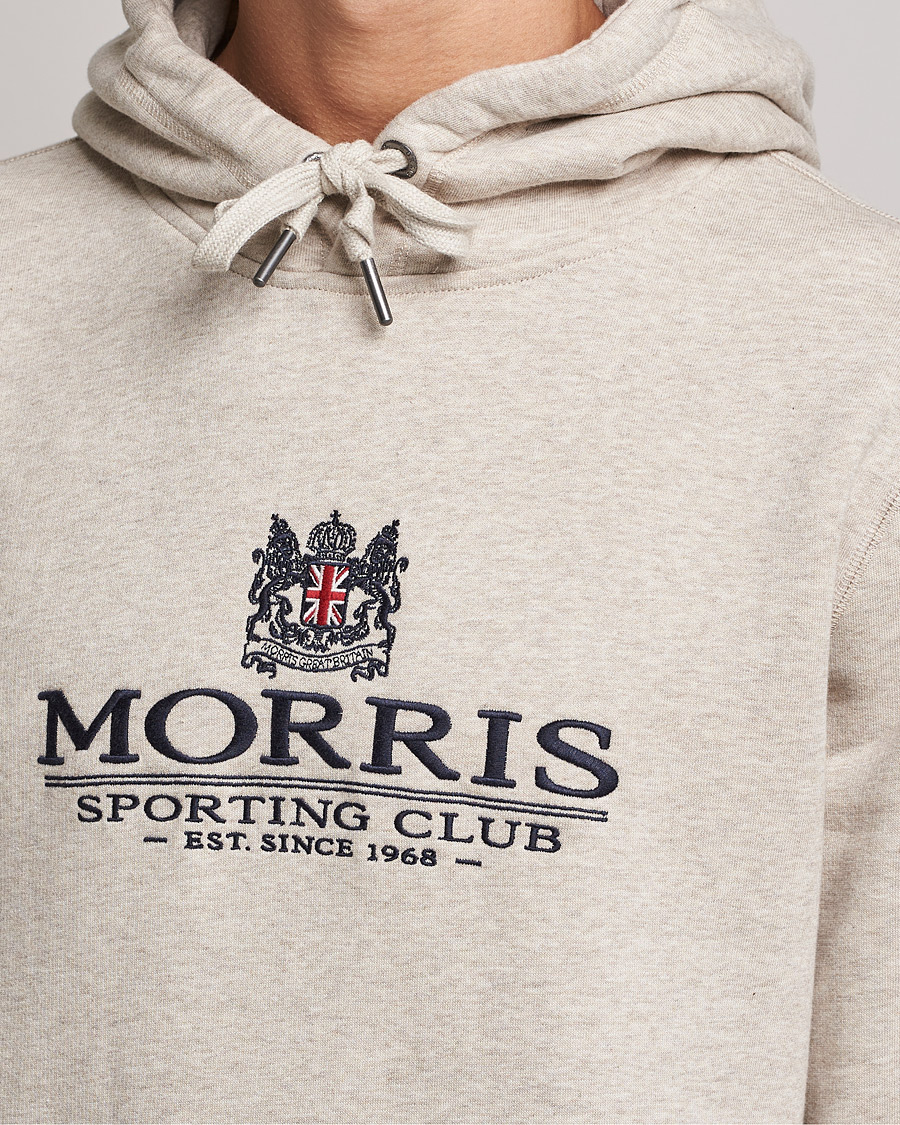 Herr | Tröjor | Morris | Trevor Logo Hoodie Khaki
