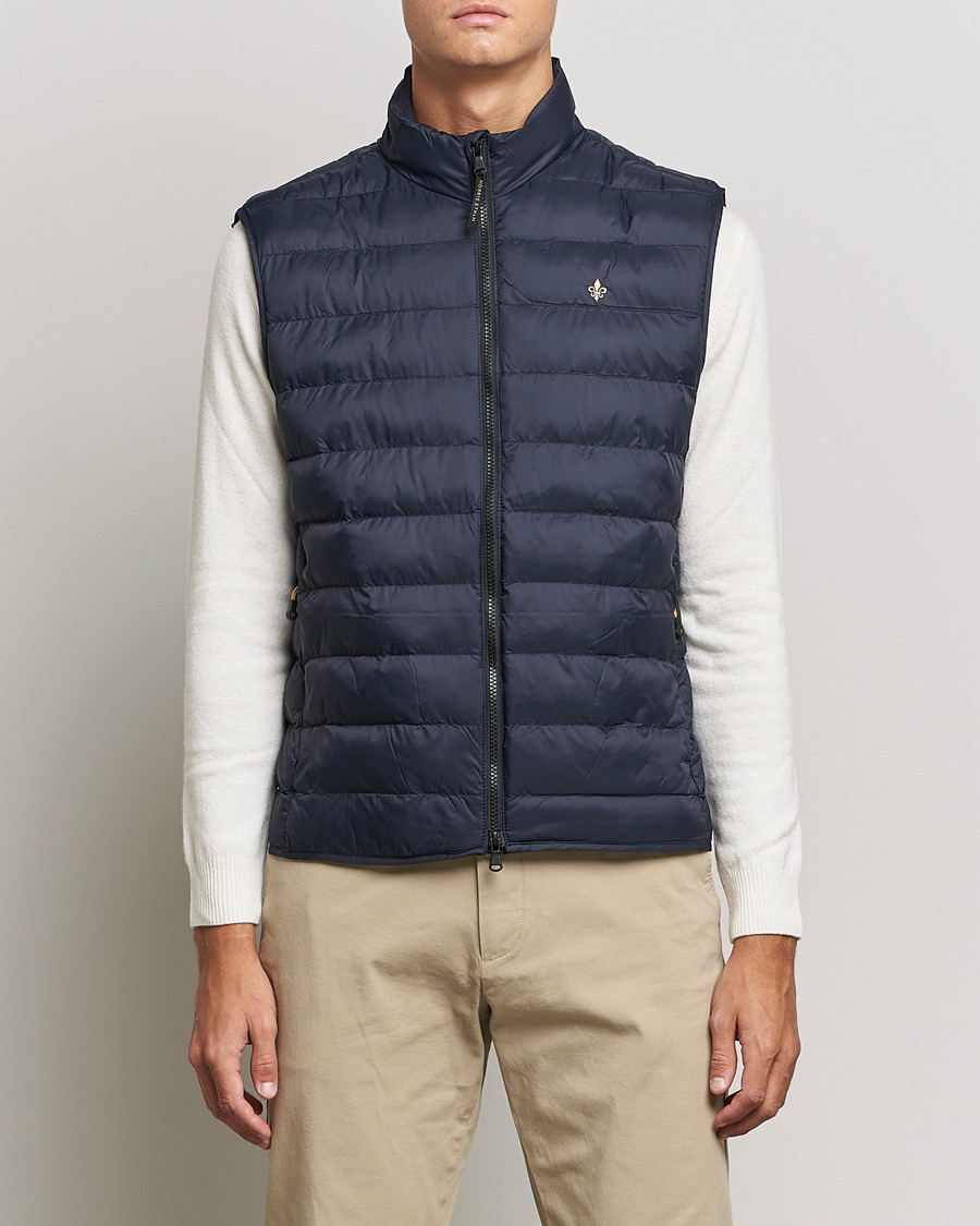Herr | Morris Norfolk Liner Vest Navy | Morris | Norfolk Liner Vest Navy