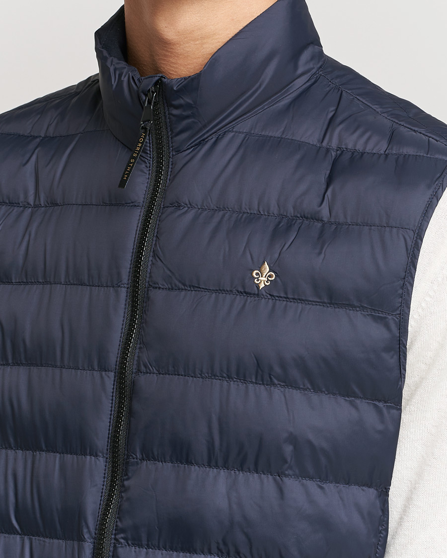 Herr | Morris Norfolk Liner Vest Navy | Morris | Norfolk Liner Vest Navy