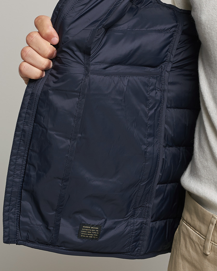 Herr | Morris Norfolk Liner Vest Navy | Morris | Norfolk Liner Vest Navy