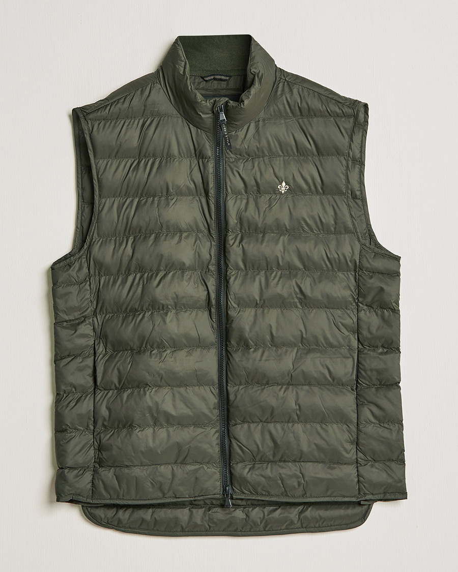 Herr | Jackor | Morris | Norfolk Liner Vest Olive