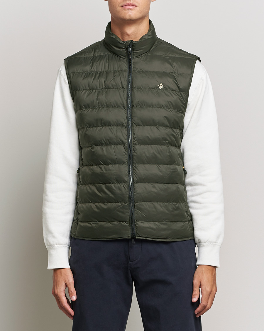 Herr | Jackor | Morris | Norfolk Liner Vest Olive