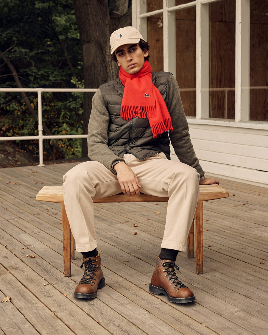 Herr | Jackor | Morris | Norfolk Liner Vest Olive
