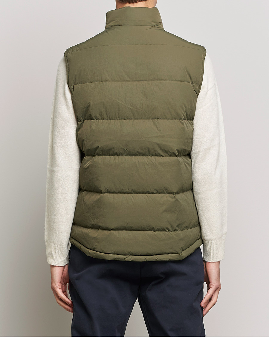 Herr | Jackor | Morris | Holborn Down Vest Olive