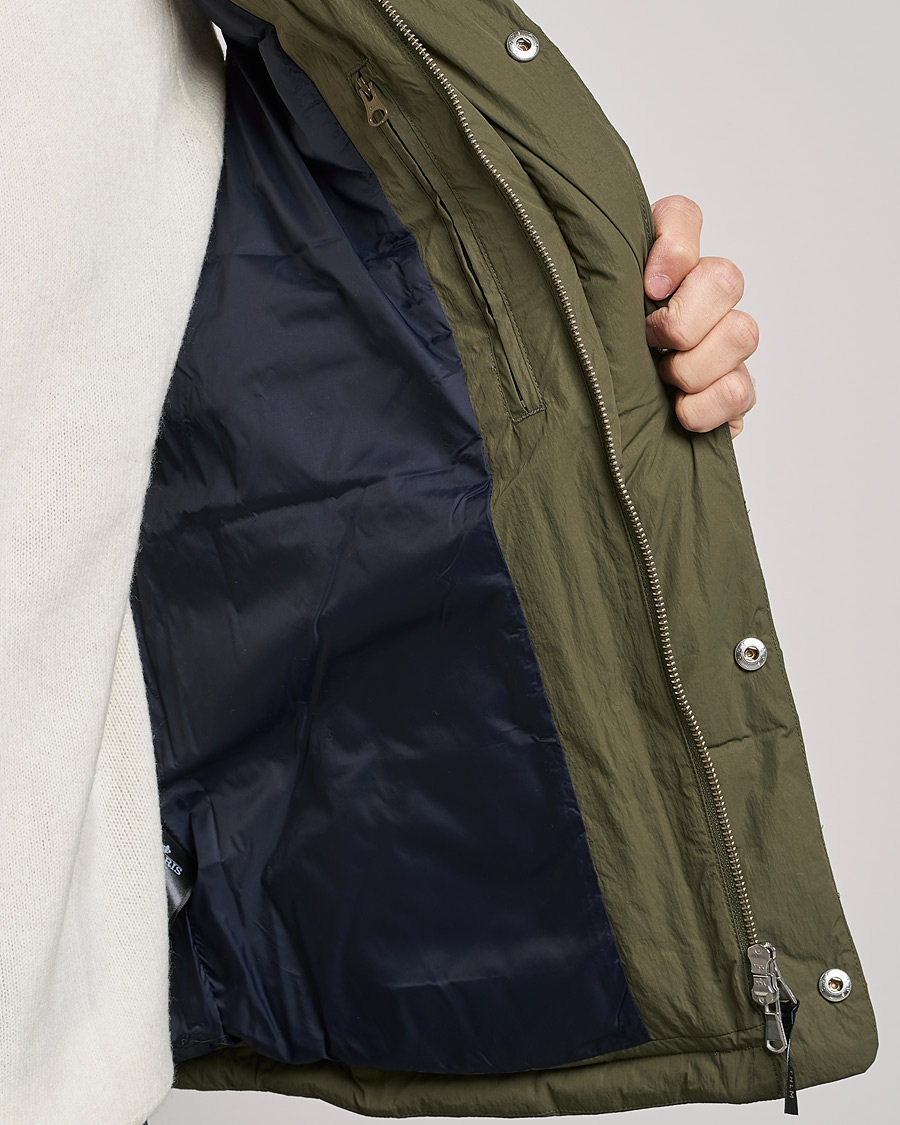 Herr | Jackor | Morris | Holborn Down Vest Olive