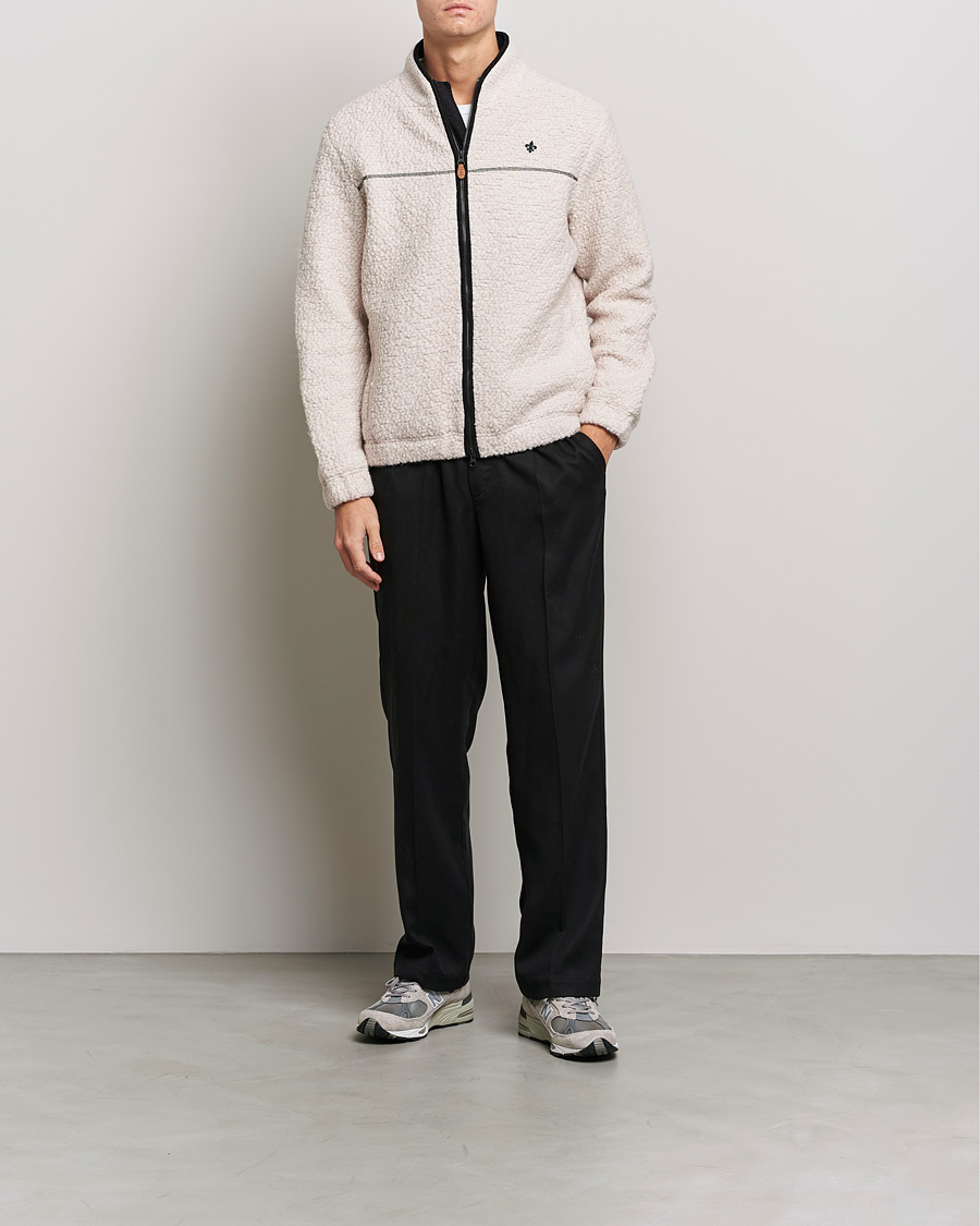 Herr | Tröjor | Morris | Chadwick Pile Jacket Off White