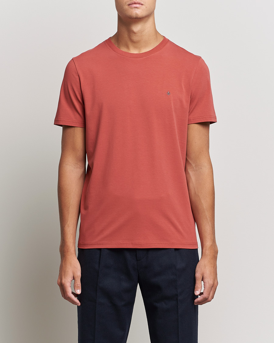 Herr | T-Shirts | Morris | James Crew Neck T-shirt Red
