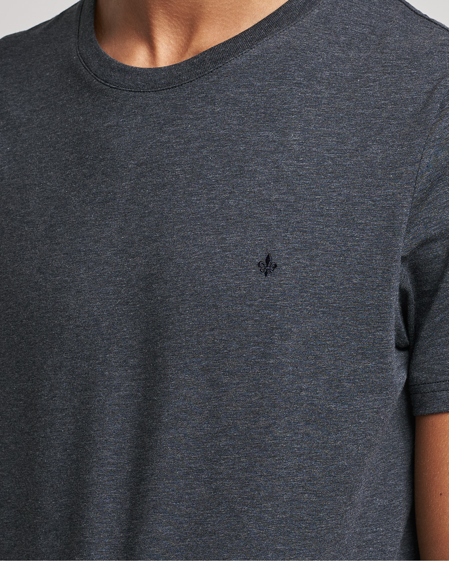 Herr | T-Shirts | Morris | James Crew Neck T-shirt Dark Grey