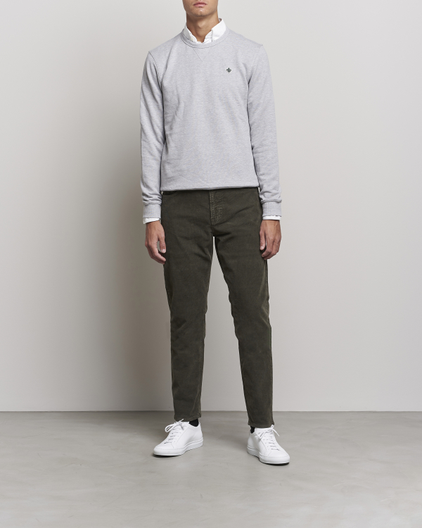 Herr | Byxor | Morris | James Corduroy 5-Pocket Pants Olive