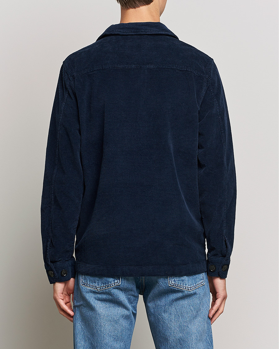 Herr | Skjortor | Morris | Criss Cuts Corduroy Shirt Jacket Blue