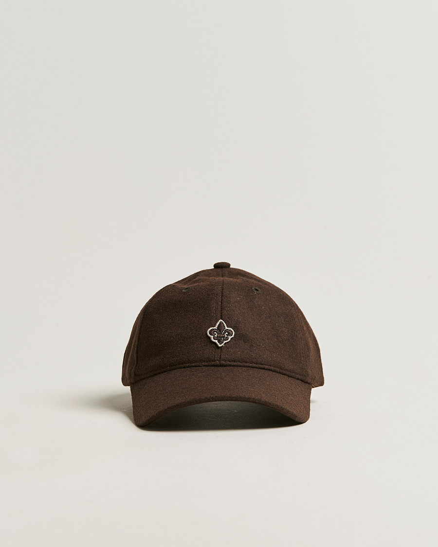 Herr | Morris Archie Flannel Felt Cap Brown | Morris | Archie Flannel Felt Cap Brown