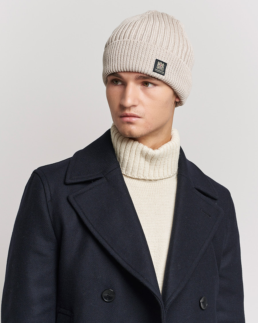 Herr | Morris Travor Merino Beanie Khaki | Morris | Travor Merino Beanie Khaki