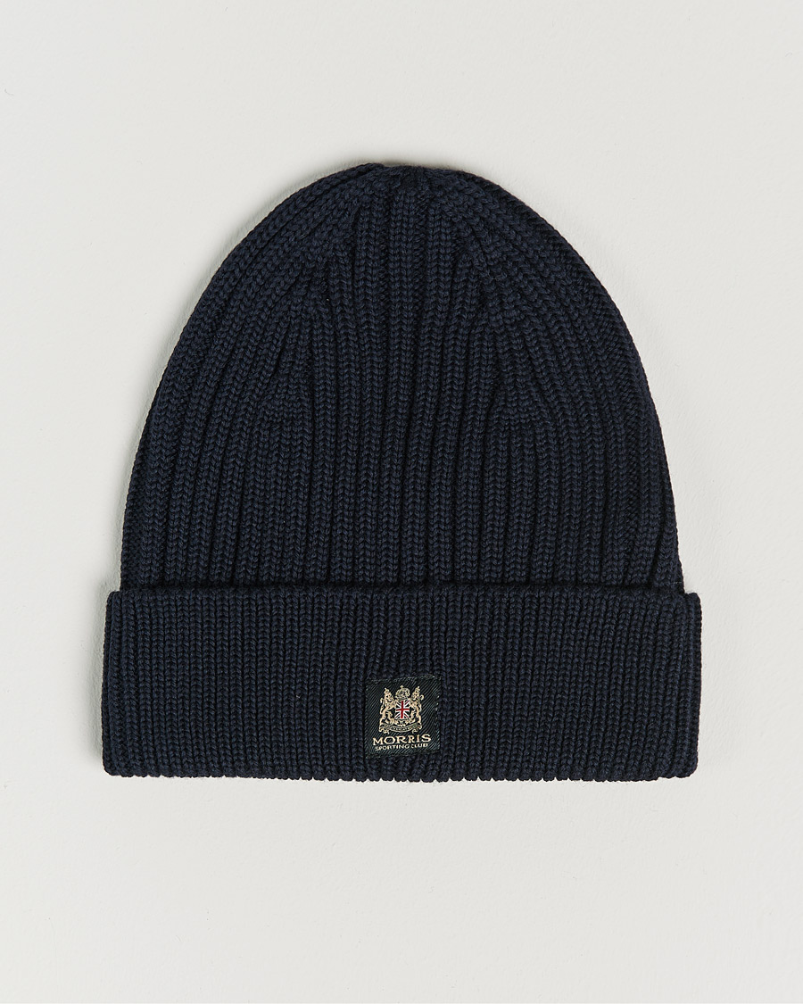 Herr | Morris Travor Merino Beanie Navy | Morris | Travor Merino Beanie Navy