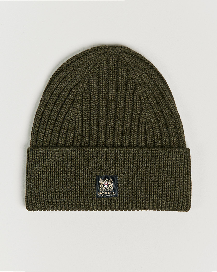 Herr | Morris Travor Merino Beanie Olive | Morris | Travor Merino Beanie Olive