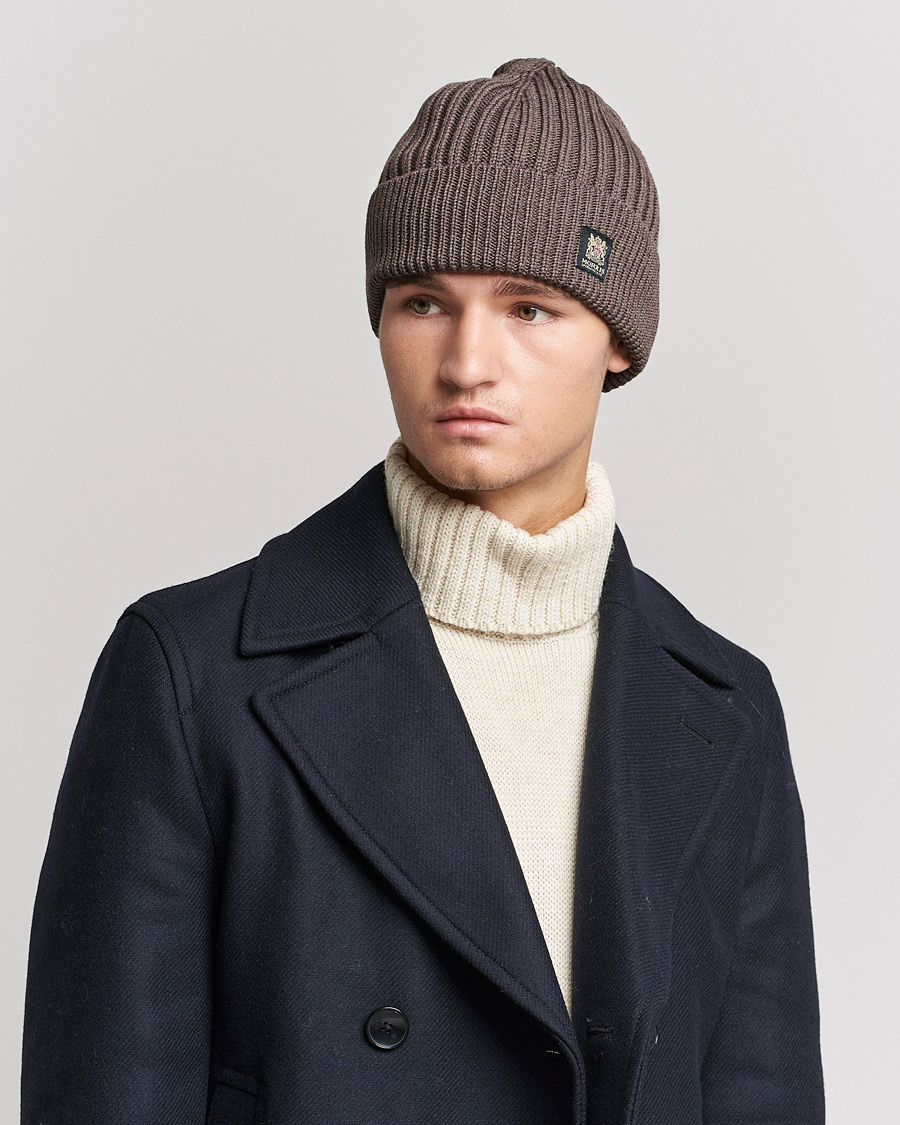 Herr | Morris Travor Merino Beanie Brown | Morris | Travor Merino Beanie Brown