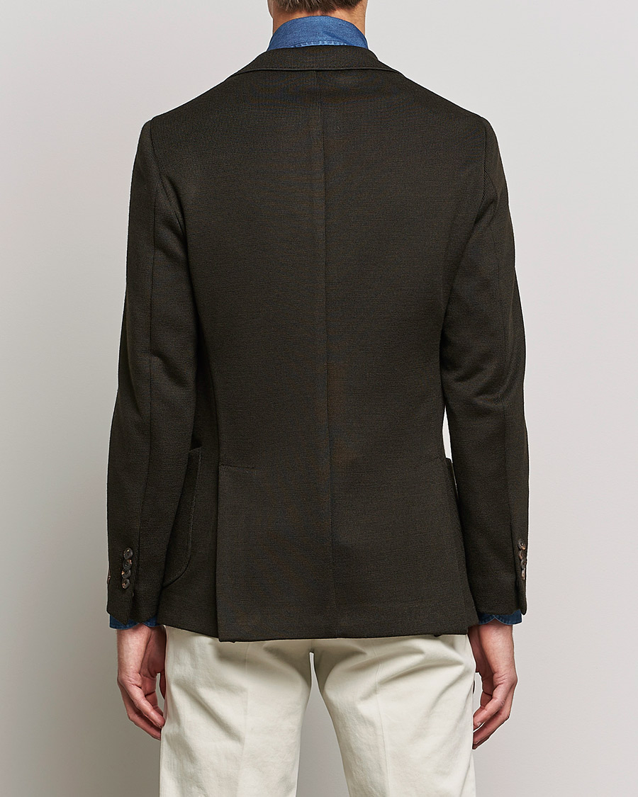 Herr | Kavajer | Morris Heritage | Mike Wool Jersey Blazer Brown